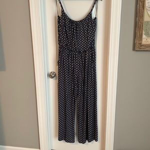 Navy Blue Jumper/Romper with pockets -